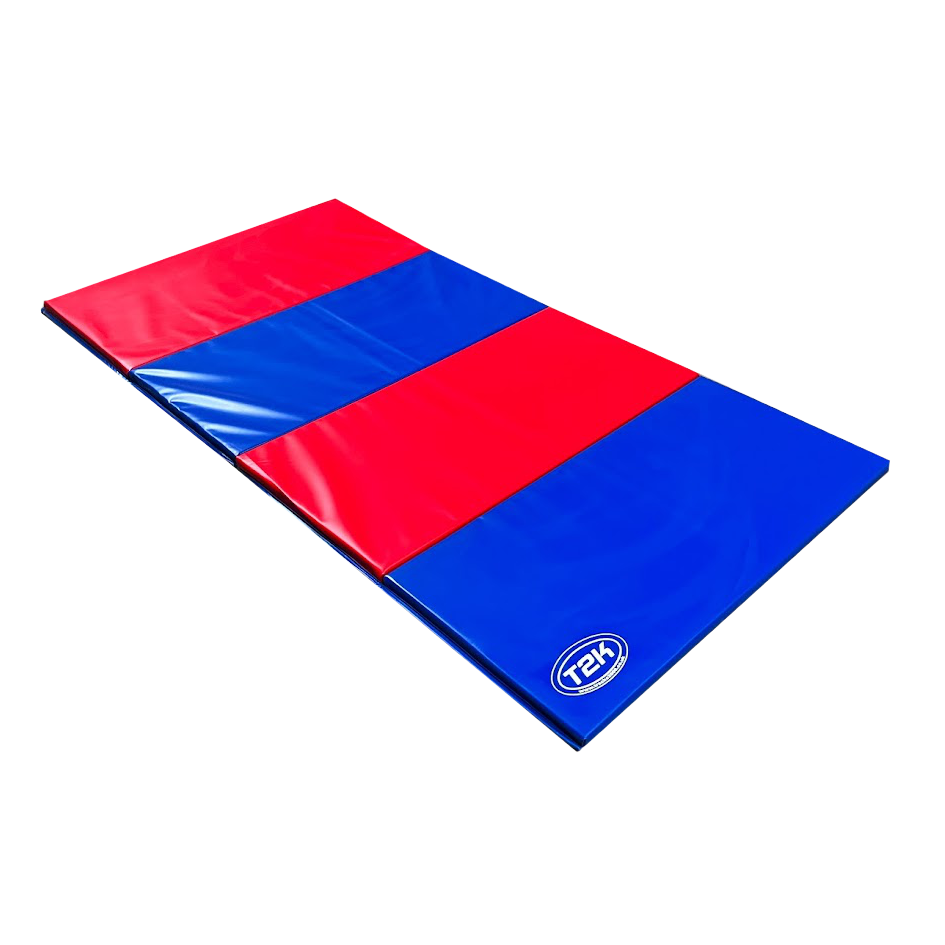 Folding Panel Mat - Red & Blue