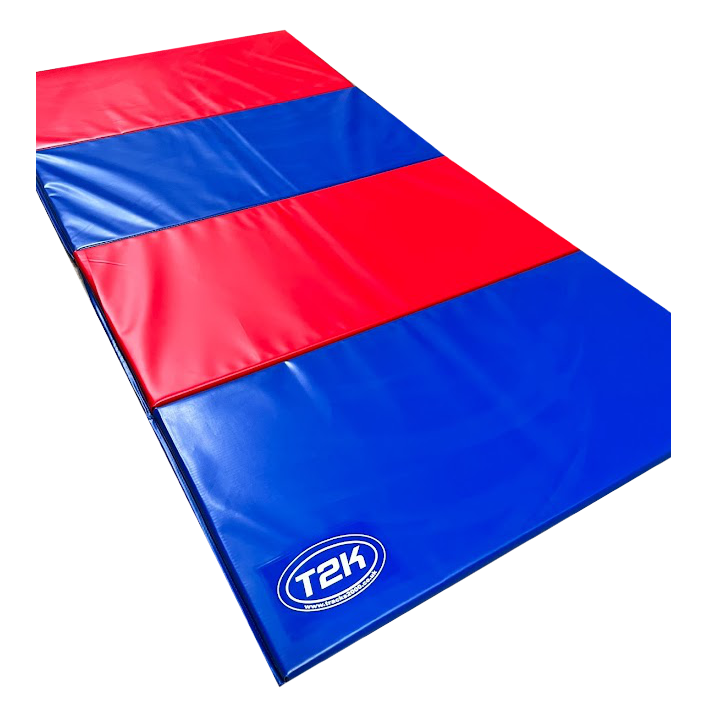 Folding Panel Mat - Red & Blue