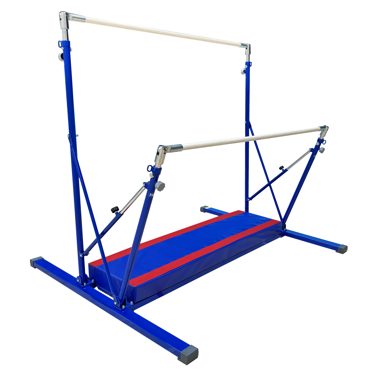 Freestanding Asymmetric Bars with Folding Feet