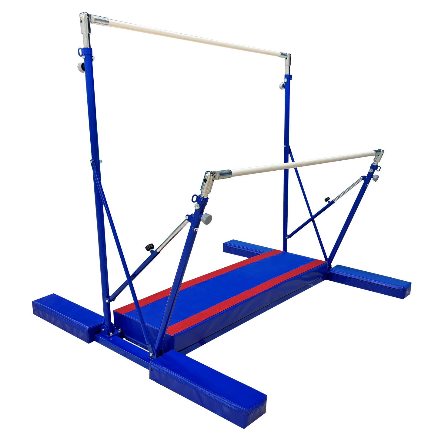 Freestanding Asymmetric Bars (No Cables Needed)
