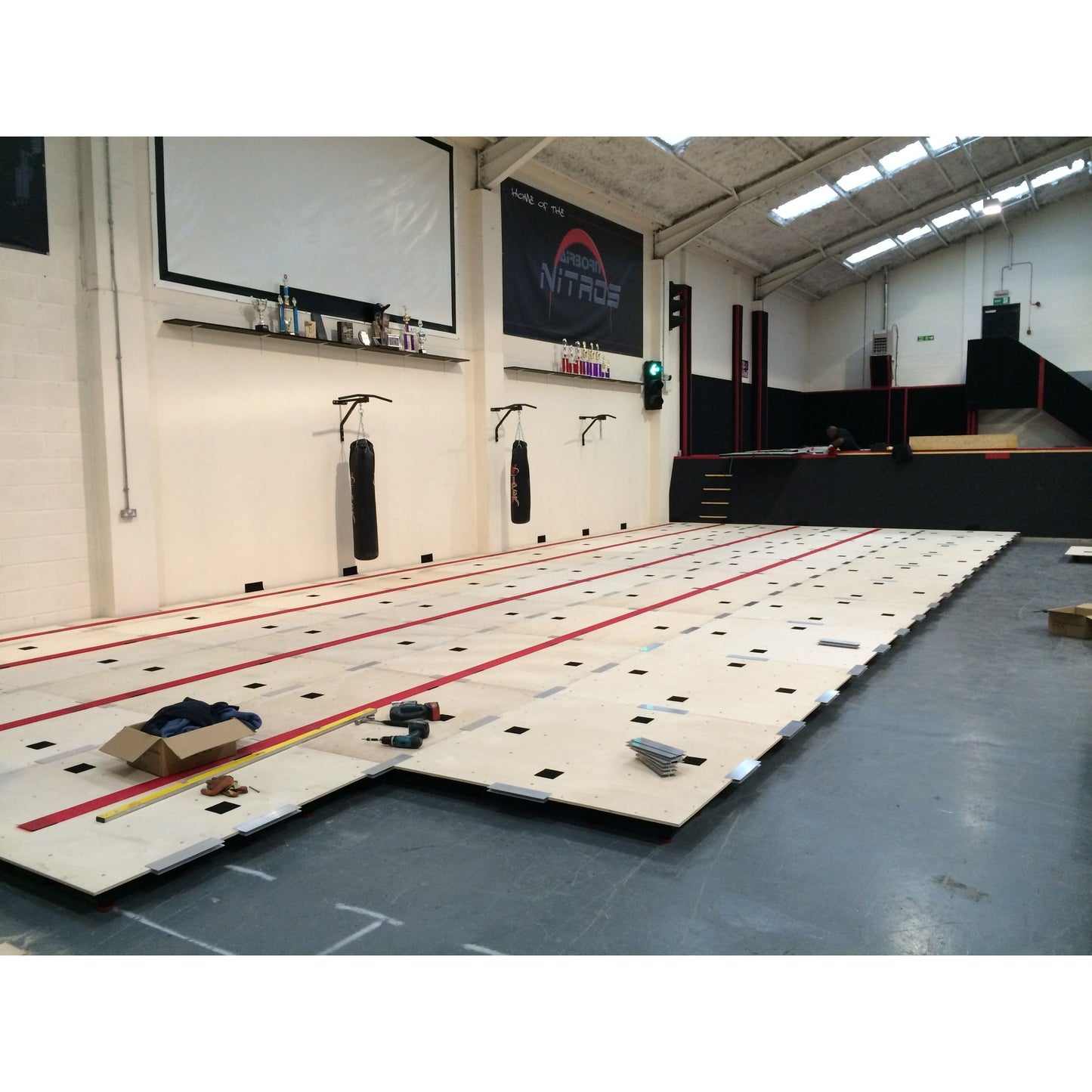 Tricking Sprung Floor