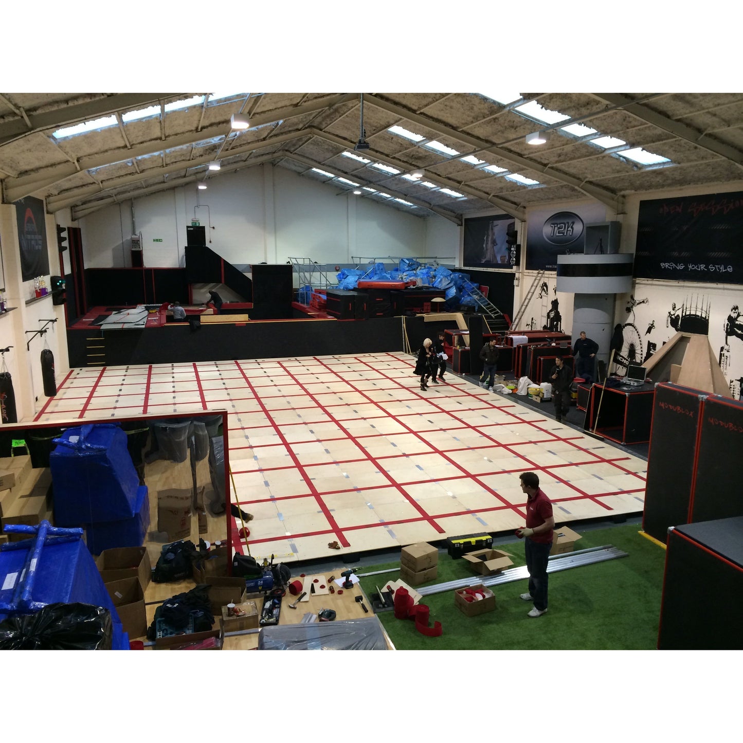 Tricking Sprung Floor