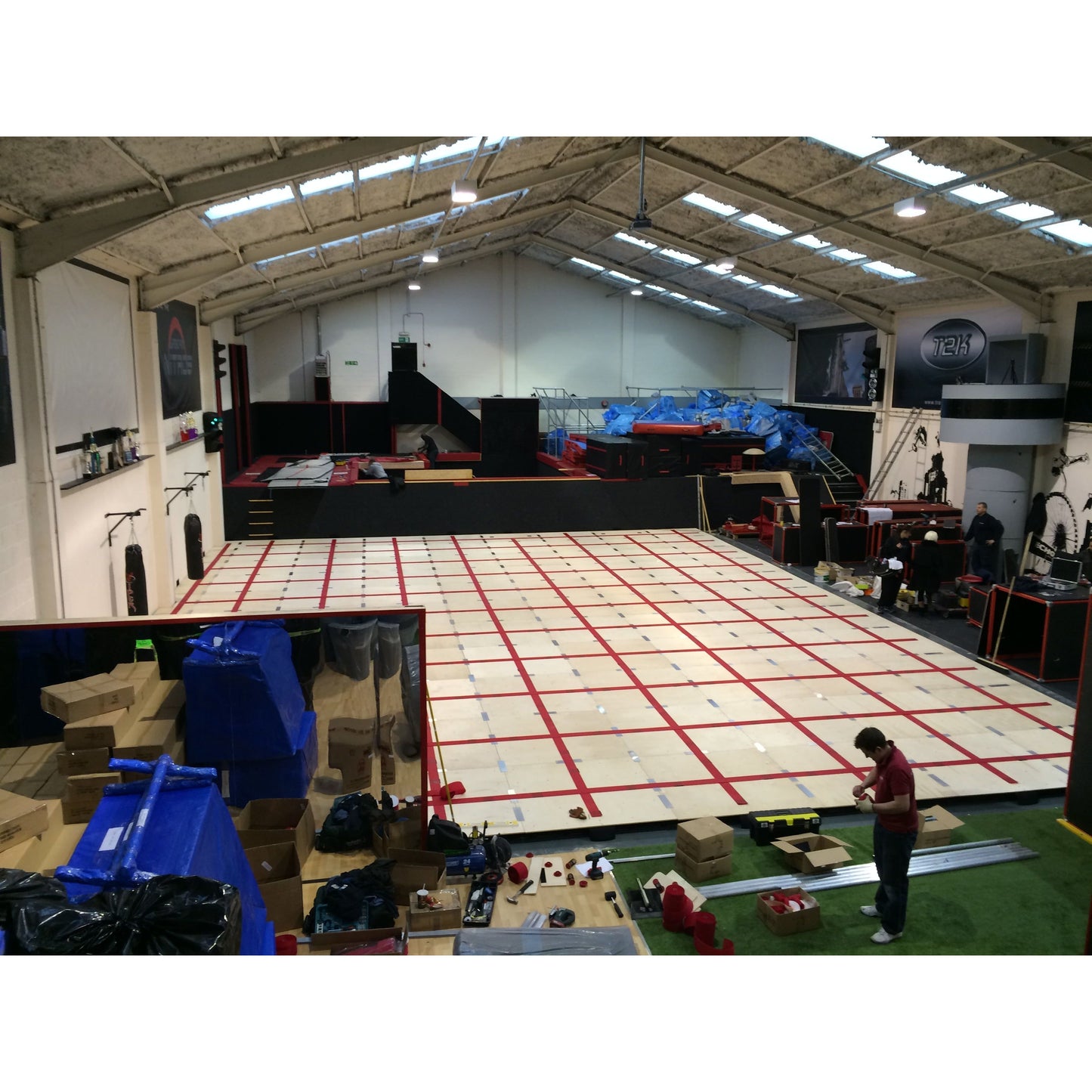 Tricking Sprung Floor