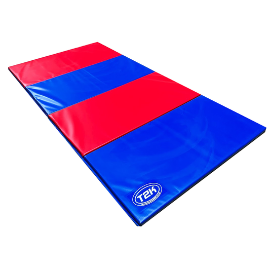 Folding Panel Mat - Red & Blue