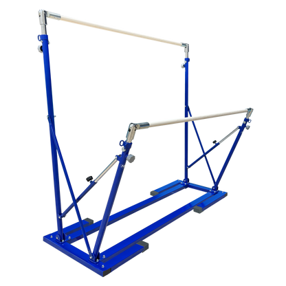 Freestanding Asymmetric Bars with Folding Feet