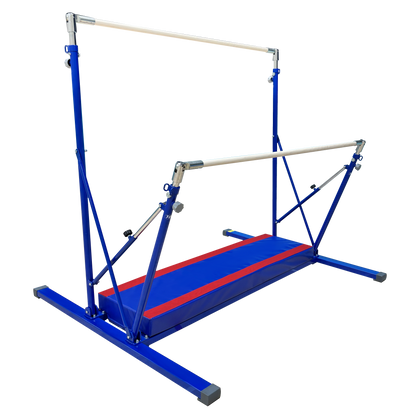 Freestanding Asymmetric Bars (No Cables Needed)