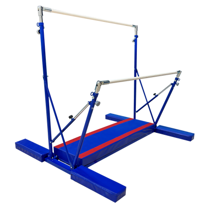 Freestanding Asymmetric Bars (No Cables Needed)
