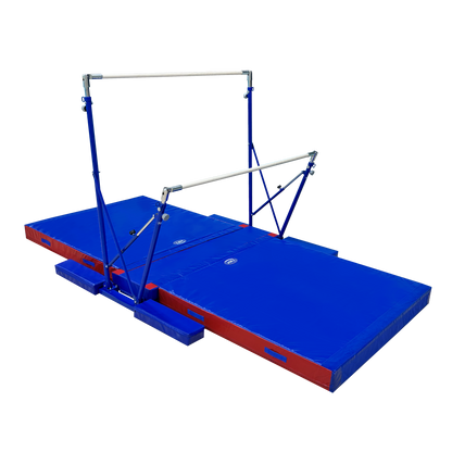 Freestanding Asymmetric Bars (No Cables Needed)